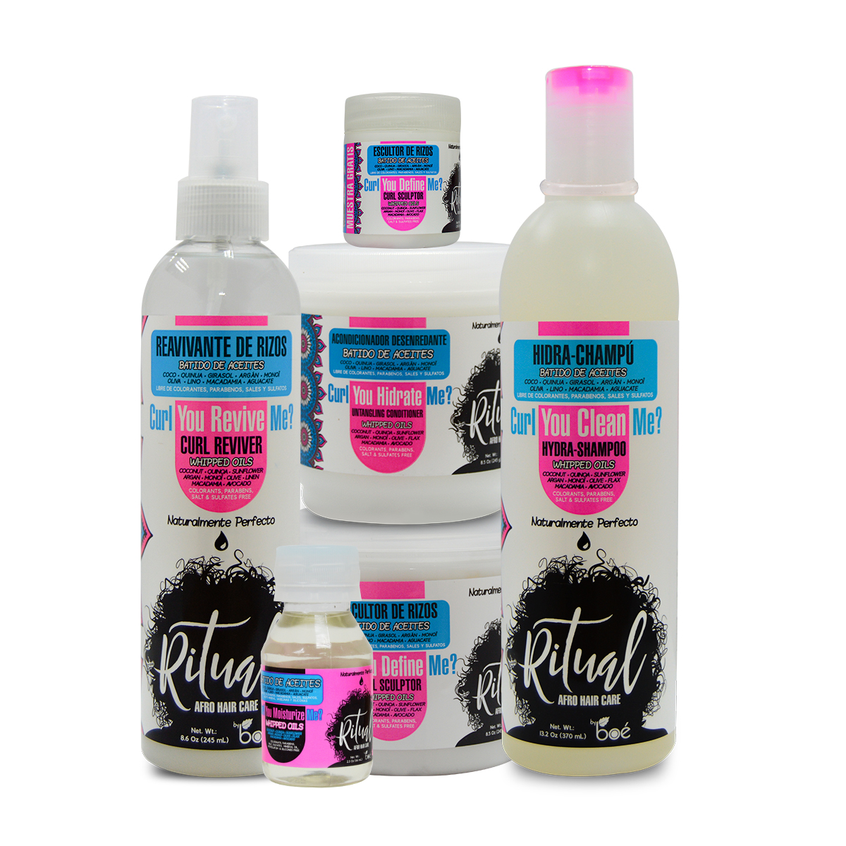 Kit Ritual Afro Hair Care Shop Boe
